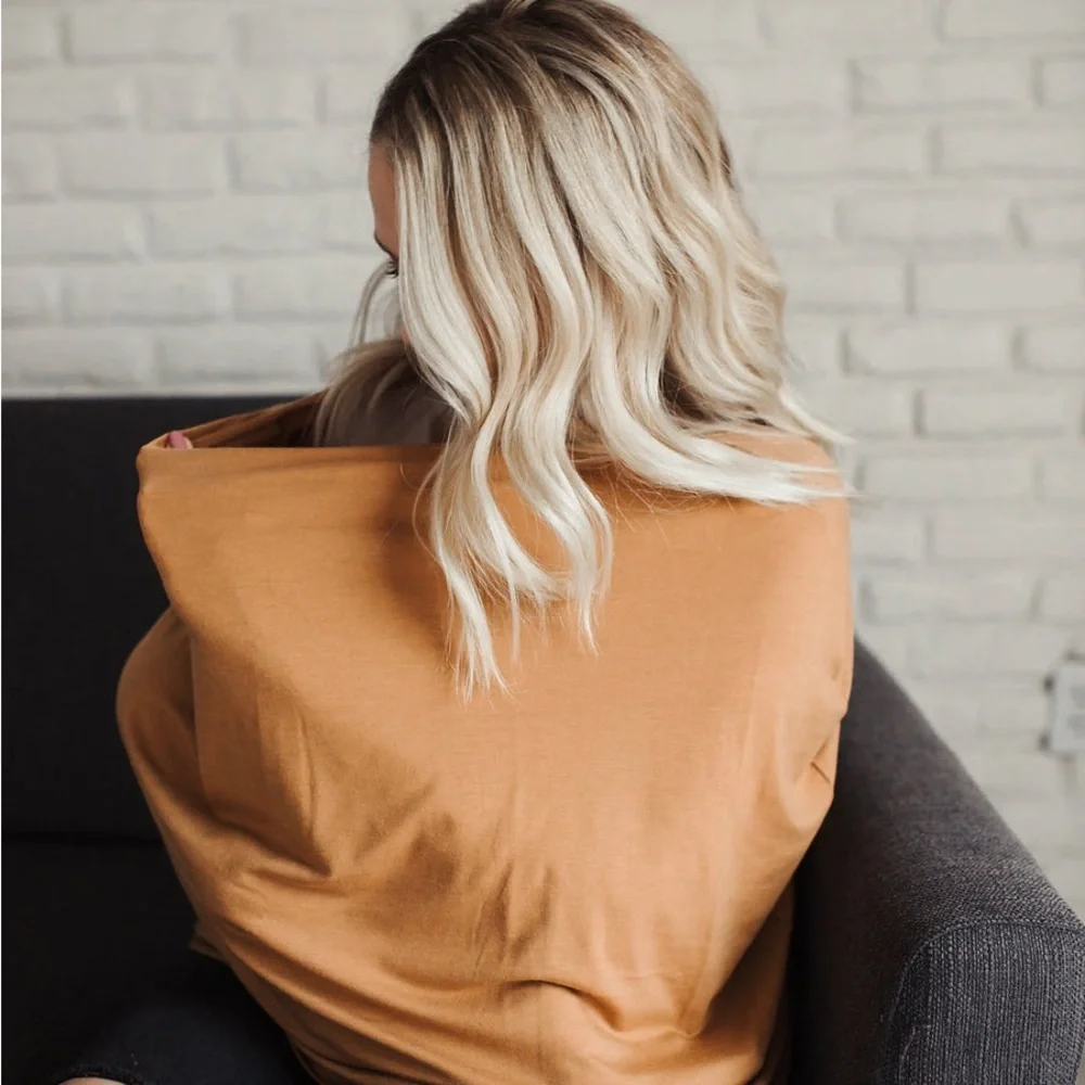LUXE MULTI-USE COVERS by Milk Snob-Caramel